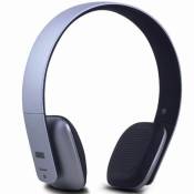 Casque Bluetooth Audio Sans Fil Gris aptX Ultra Léger