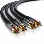 Primewire - Câble audio stéréo Cinch 1m - Câble