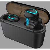 Shot Ecouteurs Bluetooth Avec Boitier de Charge pour