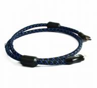B-Tech BTXLR39-150 Câble 15 m Noir, Bleu (Import Royaume