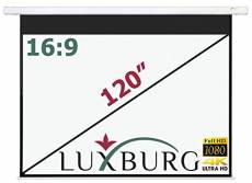 Luxburg 120" 265x149cm 16:9 Écran de Projection Manuel - Fibre de Verre (105"x59")