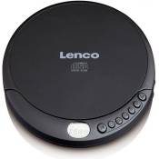 Lenco CD-010, Portable CD player, Noir, Aléatoire,