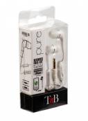TNB kit pieton Pure Blanc Micro + Controle Volume Smartphone iPhone