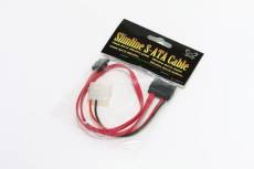 Scythe - Cable Slim SATA vers SATA - Slim-Line SATA