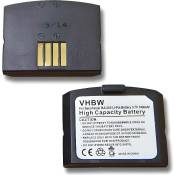 2 x Batterie de remplacement pour casque audio sans-fil Sennheiser SET 830 S, SET 830-TV, SET 840, SET 840 S, SET 840 TV - Rempla…