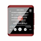 Universal M5 Bluetooth MP3 Player Full Touch Screen 8 Go Sport Clip Mini Music MP3 with FM, Recording, Ebook, Clock, Podometer MP3