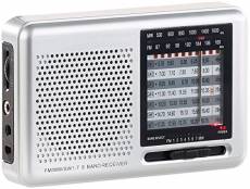 Mini récepteur radio mondial analogique 9 bandes (FM/MF/7x
