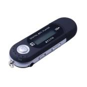 Le noir Mini Lecteur MP3 USB 2.0, Lecteur de Musique