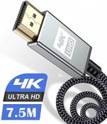 Câble HDMI 4K Sweguard Câble HDMI 2.0 Haute Vitesse