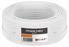 Câble de haut-parleur MANAX® 2 x 2,50 mm² blanc
