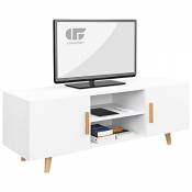 COMIFORT Meuble TV - Table pour Salon Moderne, Style