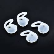 4 pièces pour Airpods Embouts Silicone intra-auriculaires