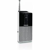 Philips radio Portable FM avec prise pour casque gris