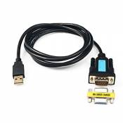 CABLEDECONN USB to RS232 Adapter with Prolific PL2303