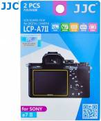 JJC LCP-A7II 2 Kits Film de Protection d'écran LCD pour Sony A7II