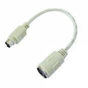 Nilox 07NXAD00KB201-Câble adaptateur pour (-Mini DIN