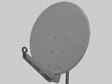 Gilbertini OP 85 SE Antenne satellite en aluminium