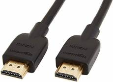 Amazon Basics Câble HDMI CL3 2.0 haut débit 1,8 m