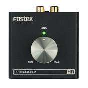 Fostex PC100 USB HR2 Amplificateur DAC et casque Argenté