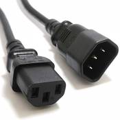 Mytlp Câble de rallonge de puissance Câble IEC mâle