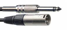 Stagg CABLE MICRO XLR MALE VERS JACK 6.35 MALE MONO
