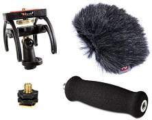 Rycote 046015 Kit Audio pour Tascam DR-40, Suspension, Bonnette Anti-vent