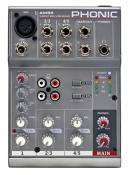 PHONIC AM55-Mixer Compact 3 canaux (Line mic 1/2 stéréo)