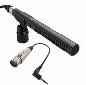 Rode NTG-025 x j 1 directionnel keepdrum MC Câble microphone XLR3 F – 3,5 mm