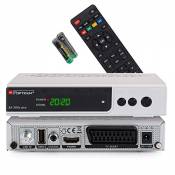RED OPTICUM AX 300 Plus Sat Receiver I Récepteur satellite numérique HD - DVB-S2 - HDMI - SCART - USB 2.0 - Coaxial Audio I Alimentation 12V idéale po