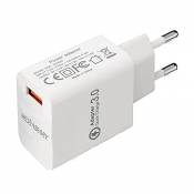 Fiche USB Quick Charge 3.0, Heden-Seger, Chargeur Mural
