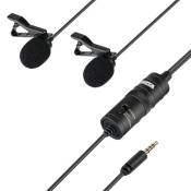 Microphone BOYA BY-M1DM Cravate Double Omni-directional