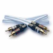 Supra Cables Câble double RCA HiFi / Dual 2 RCA vers