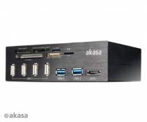 Akasa AK-HC-05U3BK Panneau USB Interconnect Pro avec