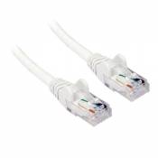 Lot de 10 câbles Ethernet RJ45 Blanc 15 m