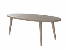 Marque Amazon - Movian - Table basse ovale Adour Modern,