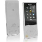 igadgitz Clair Étui Housse Case Cover Silicone pour Sony Walkman NWZ-A15 A17 8Go 16Go + Protecteur d'écran