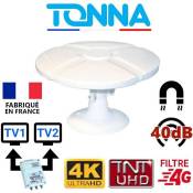 ANTENNE MAGNÉTIQUE CAMPING CAR 40dB TNTHD OMNIDIRECTIONNELLE TONNA - OMNI TONNA