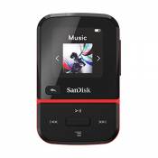 SanDisk Clip Sport Go 16GB MP3 Player - Rouge