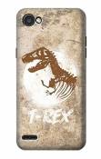 T-Rex Jurassic Fossil Etui Coque Housse pour LG Q6
