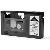 NEDIS VCON100BK Convertisseur pour Cassettes VHS-C