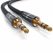 Primewire - 2m Câble Jack Audio 3 pôles - Câble