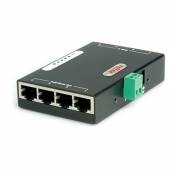 Roline 21131198 Injecteur PoE Gigabit Ethernet 4 Ports