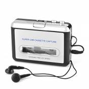 Convertisseur de Cassette vers MP3, Cassette USB vers