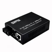QSFPTEK Gigabit Ethernet Convertisseur de média LC