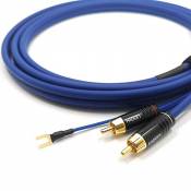 NF- Câble phono 1m Sommer Cable 2 x 0,35mm² câble