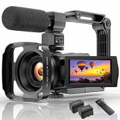 Caméra vidéo Caméscope 4K WiFi 48MP Caméra vlog