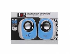 T'nB MX Series Haut-parleurs 2.0 pour PC/Mac Bleu