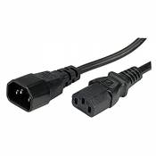VALUE Câble d'alimentation, noir, 0,5 m, IEC 320 C14