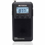 Retekess mini radio de poche FM MW SW avec batterie