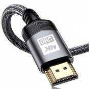 sweguard Câble HDMI 4K 1m Câble HDMI 2.0 Haute Vitesse
